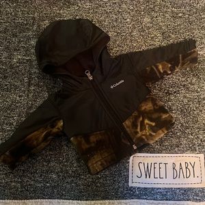 Kids' Infant Steens Mountain™ Overlay Hooded Jacket in camo print